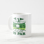 1965 60. Birthday Golf Spaß Kaffeetasse (Vorderseite Links)