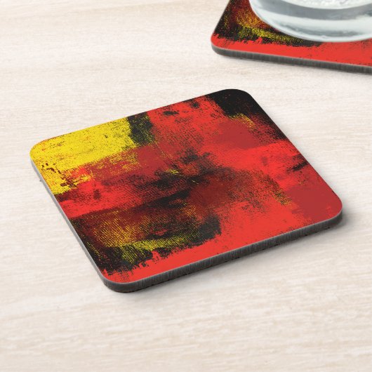 1965 Abstrakte Getränkekasten Getränkeuntersetzer (Linke Seite)