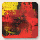 1965 Abstrakte Getränkekasten Getränkeuntersetzer (Vorderseite)