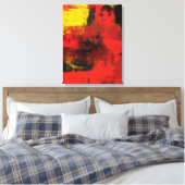 1965 Abstrakte Leinwand (Insitu (Schlafzimmer))