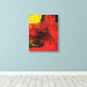 1965 Abstrakte Leinwand (Insitu (Holzboden))