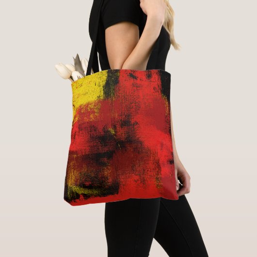 1965 Abstrakte Tote-Tasche Tasche (Von Nahem)