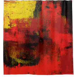 1965 Abstrakter Duschvorhang