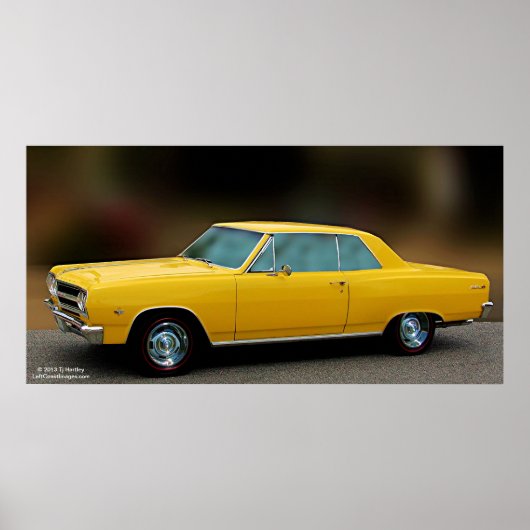 1965 Chevrolet Chevelle SS327 Poster (Vorne)