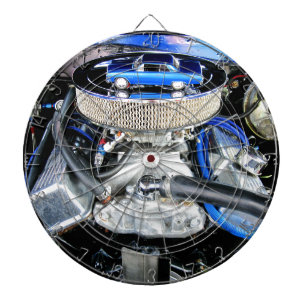 1965 Chevy Chevelle Blau Dartscheibe