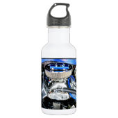 1965 Chevy Chevelle Blue Trinkflasche (Vorderseite)