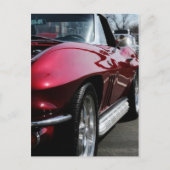 1965 Chevy Corvette Postkarte (Vorderseite)