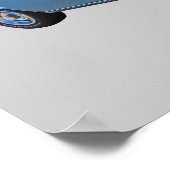 1965 Chevy Impala 327 Convertible Poster (Ecke)