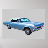 1965 Chevy Impala 327 Convertible Poster (Vorne)