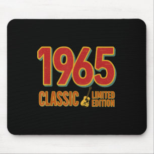 1965 Clic Limited Edition Vintage Gitarre Geburtst Mousepad
