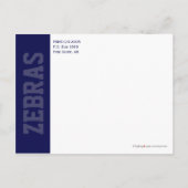 1965 Custom Class Wiedersehen Rett-the-Date Ankündigungspostkarte (Rückseite)