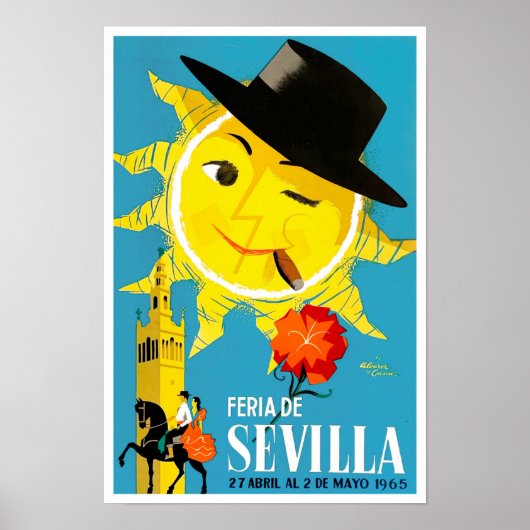 1965 Feria de Sevilla Poster (Vorne)