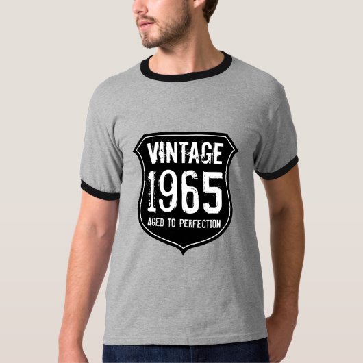 1965 gealtert zu Perfektionst-shirt | 50. T-Shirt (Vorderseite)