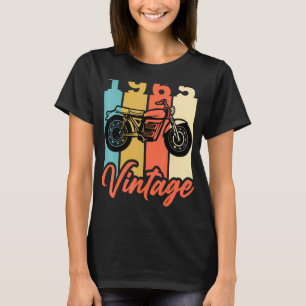 1965 Geburtstag Vintag Retro-Motorrad Geburtstag T-Shirt
