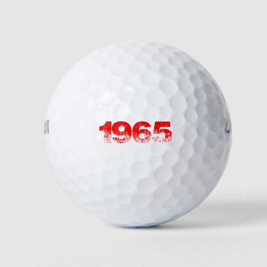 1965 GOLFBALL (Vorderseite)