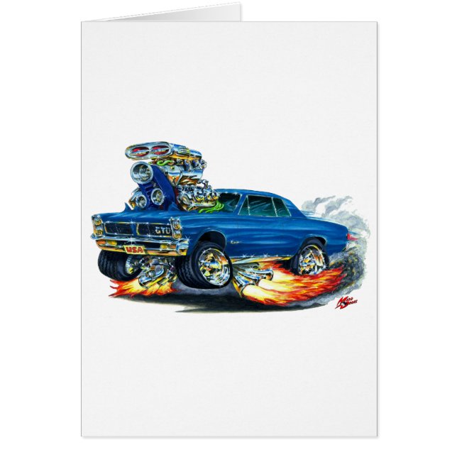 1965 GTO Blau-Auto (Vorne)