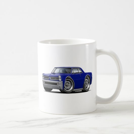 1965 GTO dunkelblaues Auto Kaffeetasse (Rechts)
