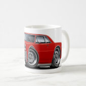 1965 GTO Rot-Auto Kaffeetasse (VorderseiteRechts)