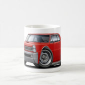 1965 GTO Rot-Auto Kaffeetasse (Mittel)