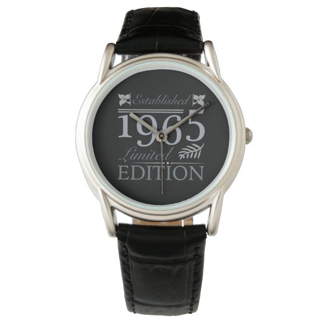 1965 Limited Edition 60. Geburtstag Armbanduhr (Vorderseite)