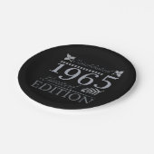 1965 Limited Edition 60. Geburtstag Pappteller (Schrägansicht)