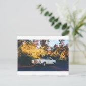 1965 Mercedes-Benz 220SEb Coupe Postkarte (Stehend Vorderseite)