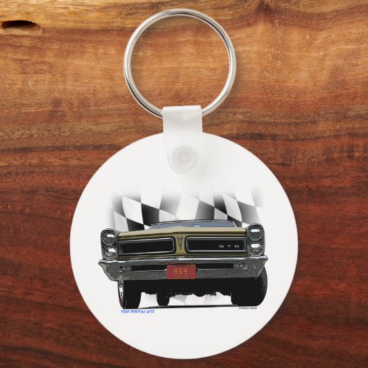 1965 Pontiac GTO Schlüsselanhänger (Vorderseite)