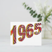 1965 POSTKARTE (Stehend Vorderseite)