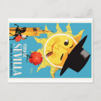 1965 Sevilla Spanien April Fair Poster