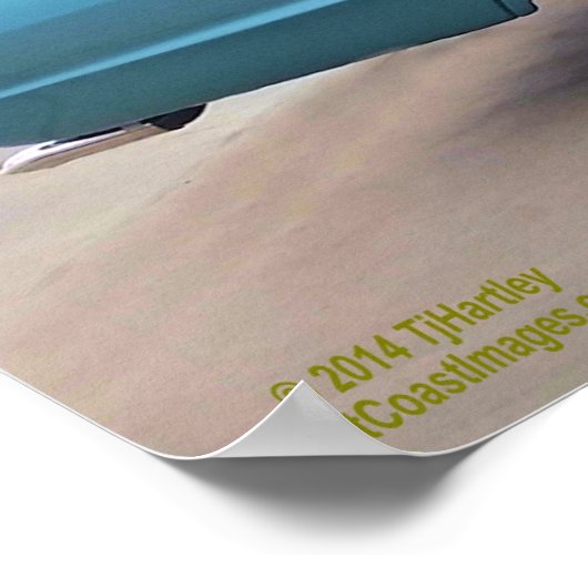 1965 T-BIRD POSTER (Ecke)