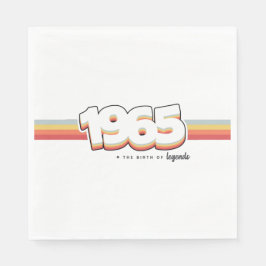 1965 The birth of legends Serviette