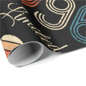 1965 Vintag 60. Geburtstag Geschenkpapier (Rolleneckpunkt)