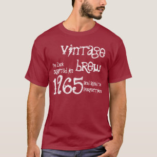 1965 Vintage Brew Lustige Fünfziger Jahre Geschenk T-Shirt