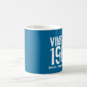 1965 Vintages Jahr oder irgendein Geburtstag Blue  Kaffeetasse (Mittel)