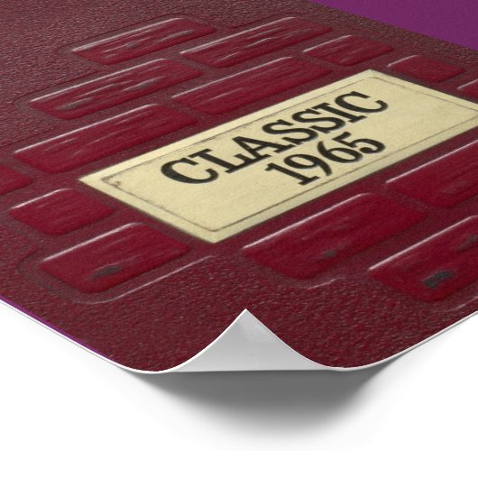 1965 Yearbook Poster (Ecke)