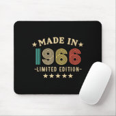 1966 60th Birthday,funny Retro 2026 Gift Him,dad,f Mousepad (Mit Mouse)