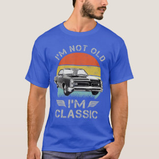 1966 66 GTO Klassiker Old School Muscle Car lustig T-Shirt