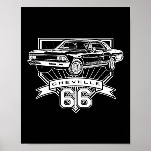 1966 66 GTX 4. Juli Amerikaner Poster