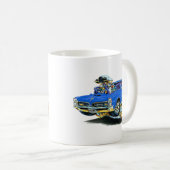 1966-67 GTO Blau-Auto Kaffeetasse (VorderseiteRechts)