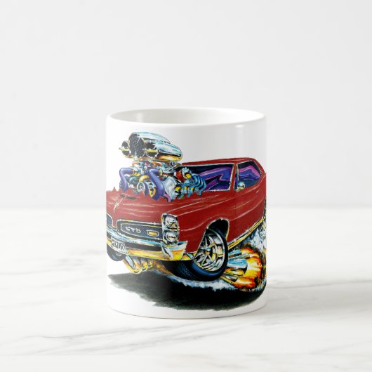 1966-67 GTO kastanienbraunes Auto Kaffeetasse (Mittel)