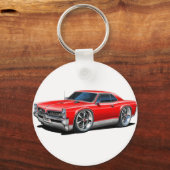 1966/67 GTO Red Car Schlüsselanhänger (Vorderseite)