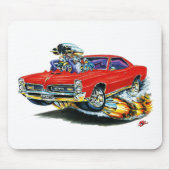 1966-67 GTO Rot-Auto Mousepad (Vorne)
