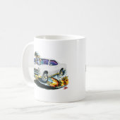 1966-67 GTO Weiß-Auto Kaffeetasse (Vorderseite Links)