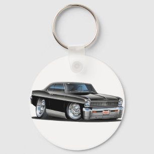1966-67 Nova Black Car Schlüsselanhänger