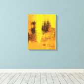 1966 Abstrakte Leinwand (Insitu (Holzboden))