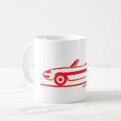 1966 Alfa Romeo Duetto Spider Veloce Kaffeetasse (Vorderseite Links)