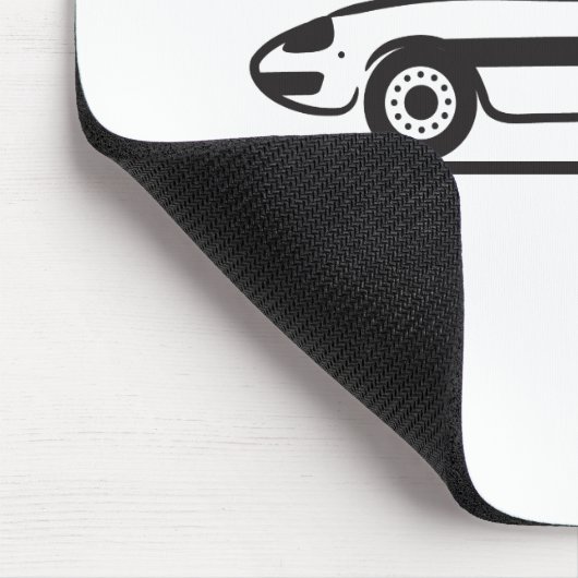 1966 Alfa Romeo Duetto Spider Veloce Mousepad (Ecke)