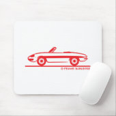 1966 Alfa Romeo Duetto Spider Veloce Mousepad (Mit Mouse)