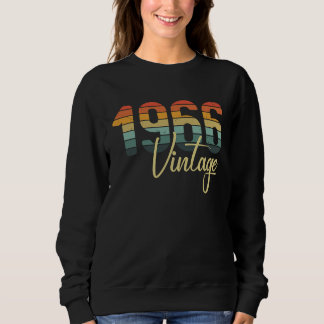 1966 All Original Parts B Day Vintage Retro Sunset Sweatshirt