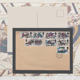 1966 Battle of Hastings First Day Cover | Medieval Postkarte
